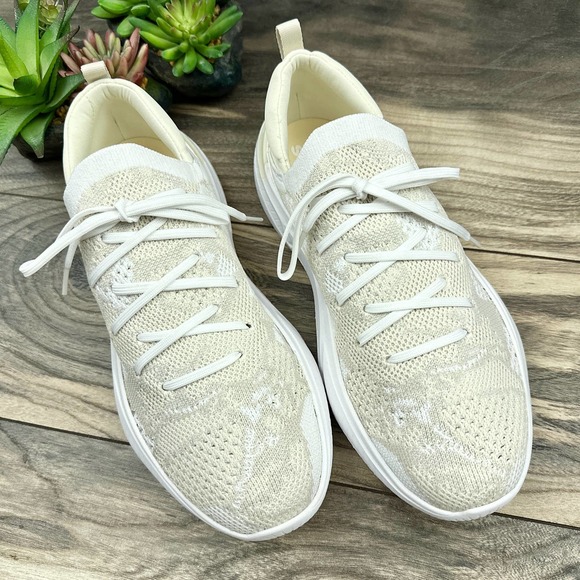 NIB Sorel Explorer Blitz 8 39 Stride Lace Sneakers White Chalk 8 39 - Picture 2 of 10